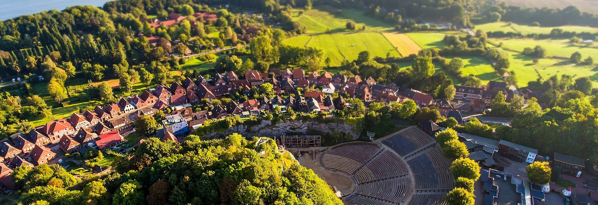 Segeberg von oben