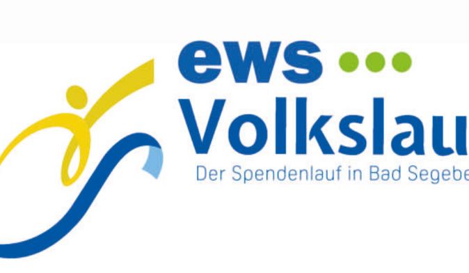 Logo ews Volkslauf